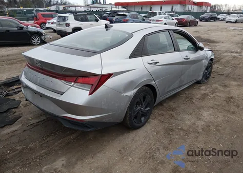 2022 Hyundai Elantra Sel from USA, damaged, VIN 5NPLS4AG9NH076692